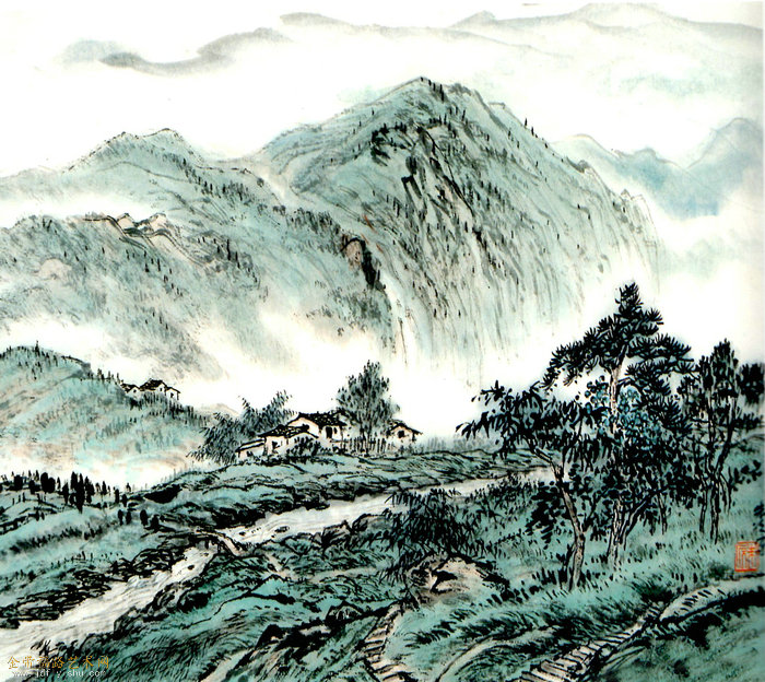青山映碧流 34X46.jpg