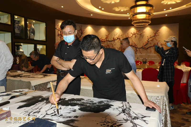 “墨彩华章”天津市书画艺术研究会提名展书画创作交流活动举行（视频/图文） - 金带福路艺术网-打造艺术发展新名片 官网