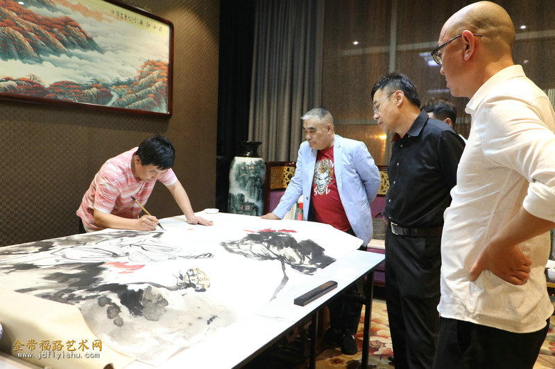 “墨彩华章”天津市书画艺术研究会提名展书画创作交流活动举行（视频/图文） - 金带福路艺术网-打造艺术发展新名片 官网