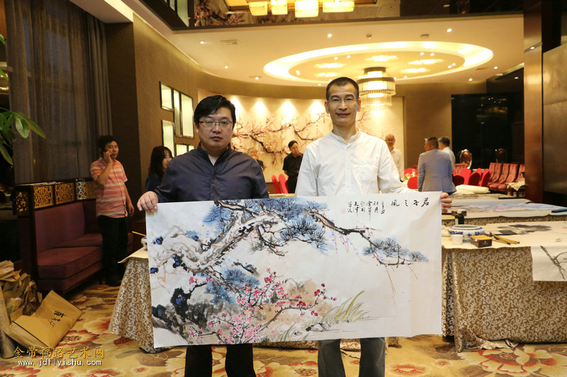 “墨彩华章”天津市书画艺术研究会提名展书画创作交流活动举行（视频/图文） - 金带福路艺术网-打造艺术发展新名片 官网