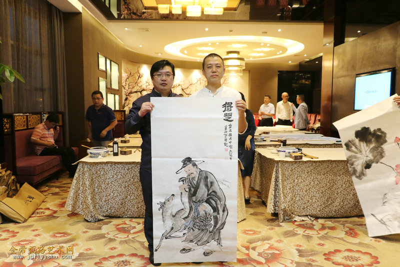 “墨彩华章”天津市书画艺术研究会提名展书画创作交流活动举行（视频/图文） - 金带福路艺术网-打造艺术发展新名片 官网
