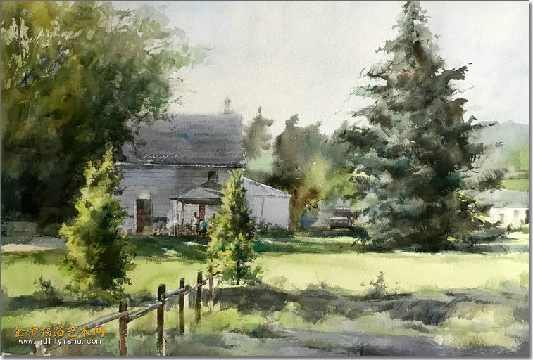 6《班芙农庄》李建有73x54.jpg