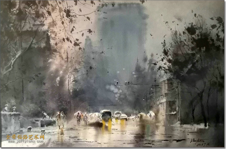 9《午后》王海涛50×70cm.jpg