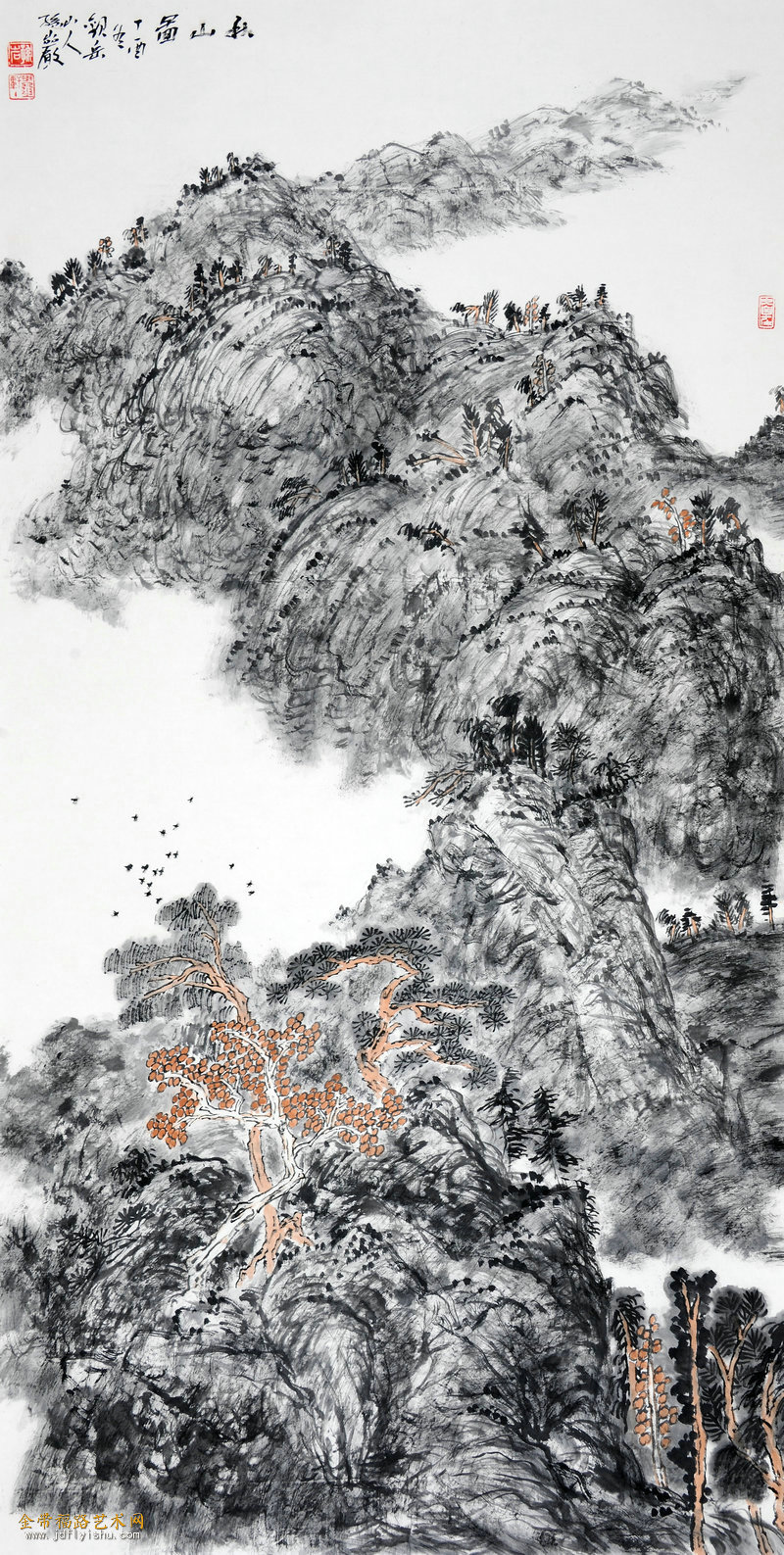 参展作品 |“翰墨颂华诞 丹青筑同心”——庆祝中华人民共和国成立七十五周年书画展 - 金带福路艺术网-打造艺术发展新名片 官网