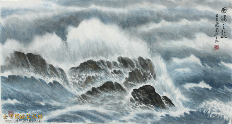 南海之蓝 郭文伟作.jpg