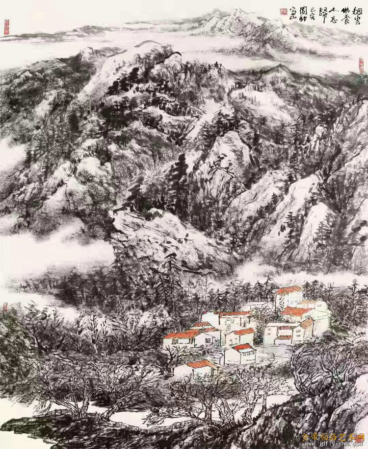 周明《山水》120X150cm.jpg