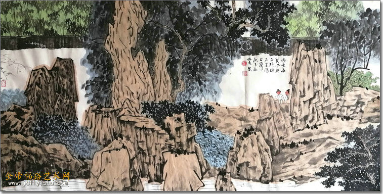 画家柴博森 | 中国画作品庚子夏月网络展【金带福路艺术网】