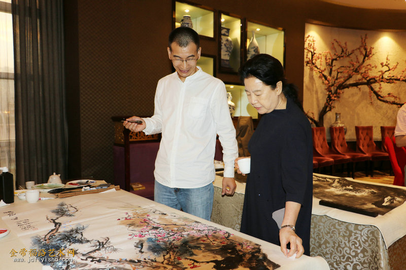 “墨彩华章”天津市书画艺术研究会提名展书画创作交流活动举行（视频/图文） - 金带福路艺术网-打造艺术发展新名片 官网