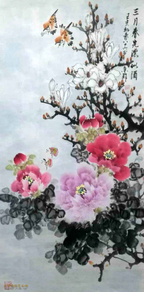 著名画家皇甫秉钧佳作微展暨我对国画艺术的感悟金带福路艺术网