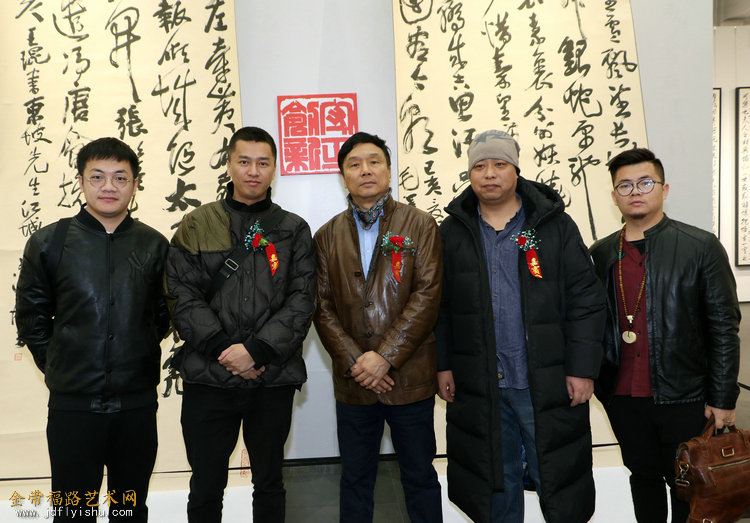 王琨 朱懿书法作品展在沧州美术馆隆重开幕