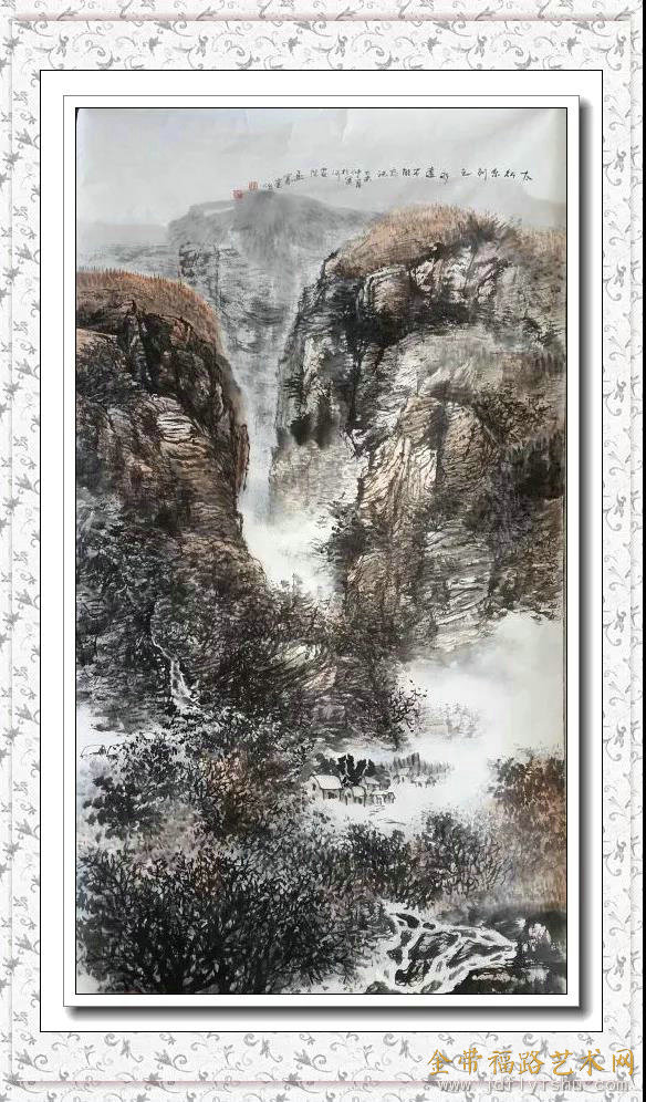 孟宪奎山水画图片图片