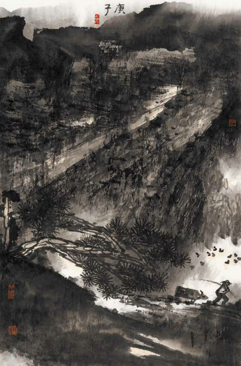 展览进行中第六篇马驰等观展天津二ji艺术作品展接受专访