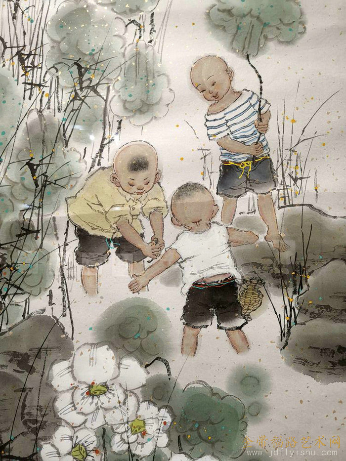 寄情丹青一一曹留夫中国画邀请展开幕