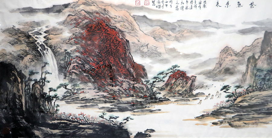 天津金帶福路文化傳播中心週年慶典,館藏展,尚林書苑金帶福路店開業