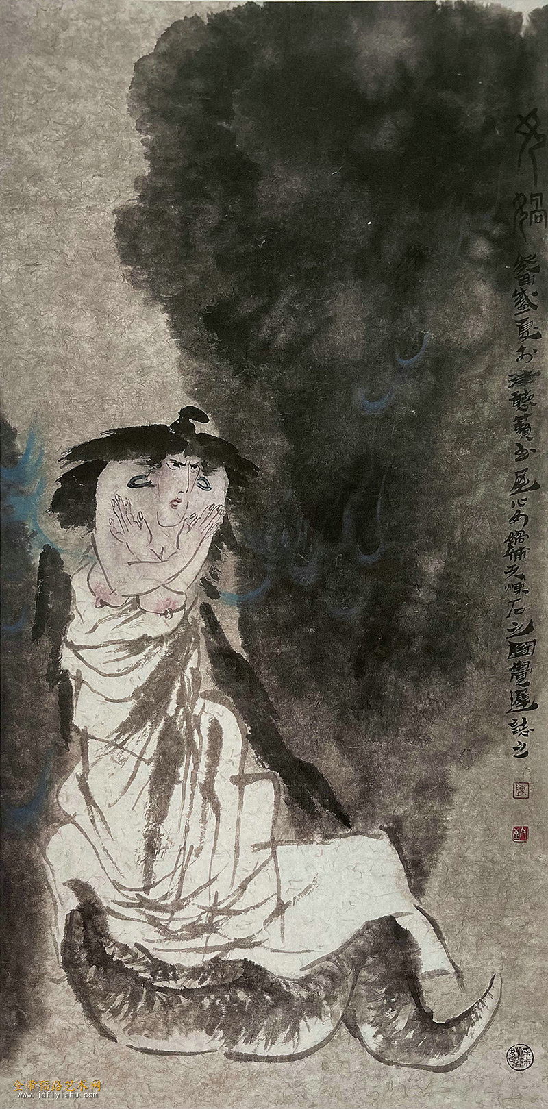 天津湖社画会顾问陈冬至先生作品入刊经典传承中国书画名家精品集