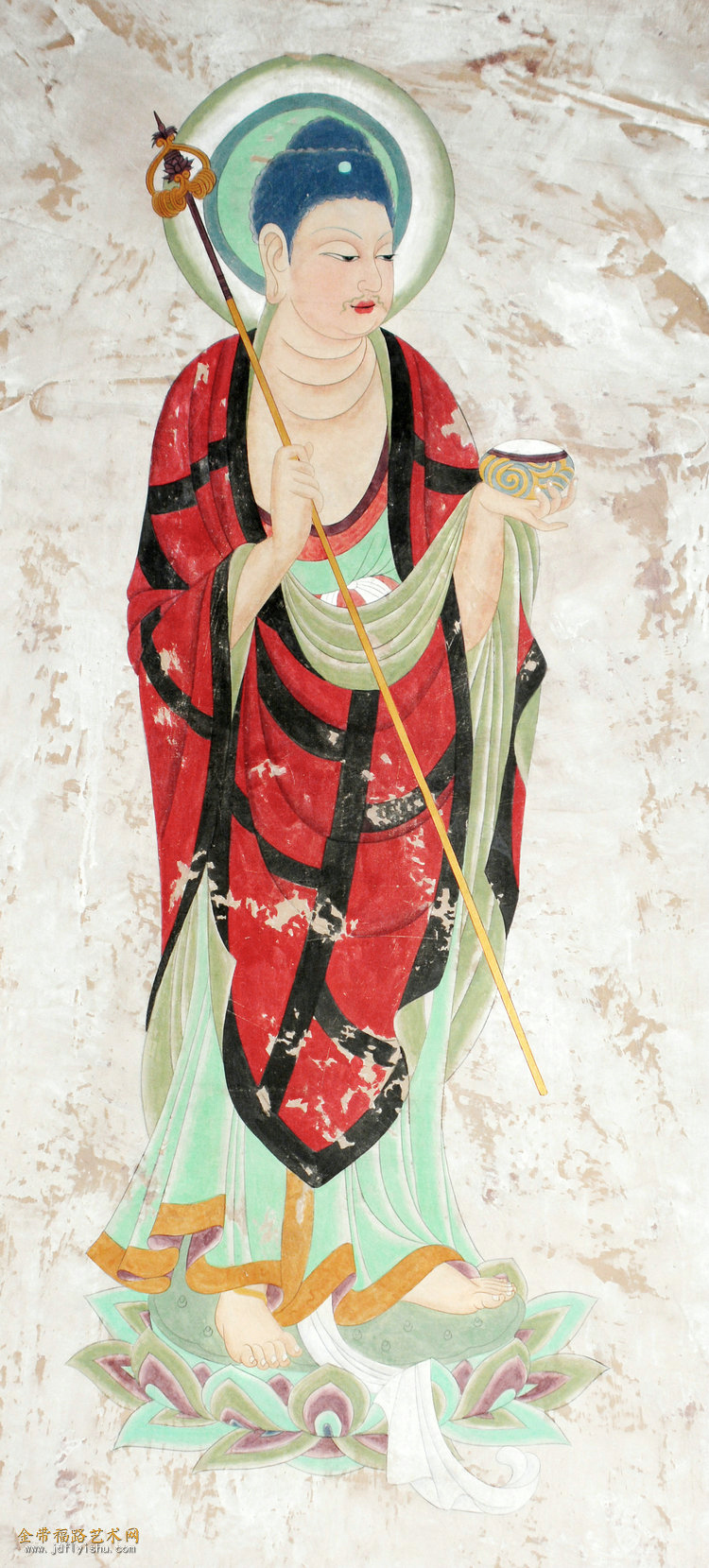 每周兿展第57期郭平的敦煌壁画临摹与创作