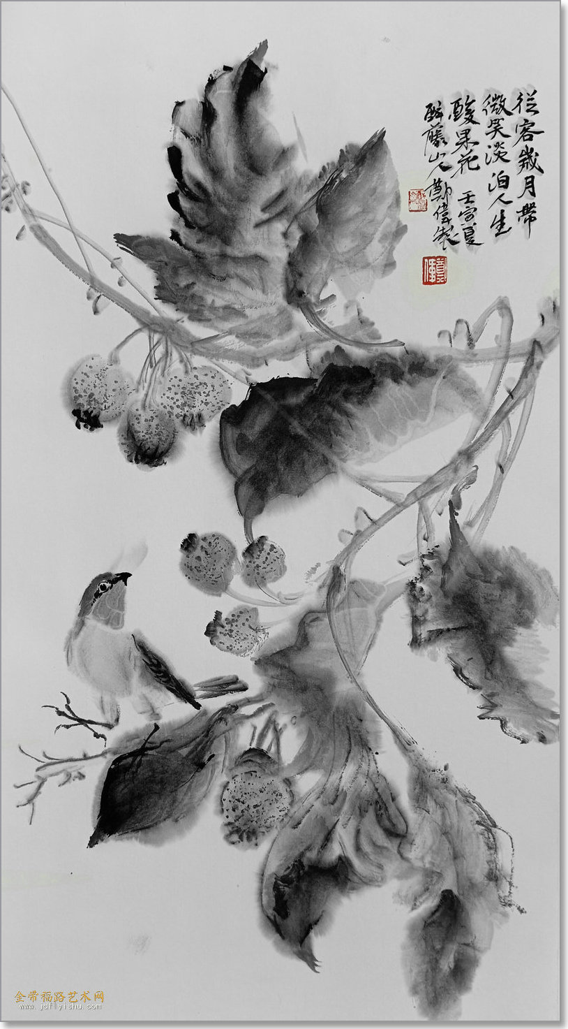 每周兿展第68期著名青年画家郑伟作品赏析暨名家点评